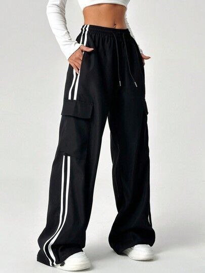 Cargo Wide Leg Pants