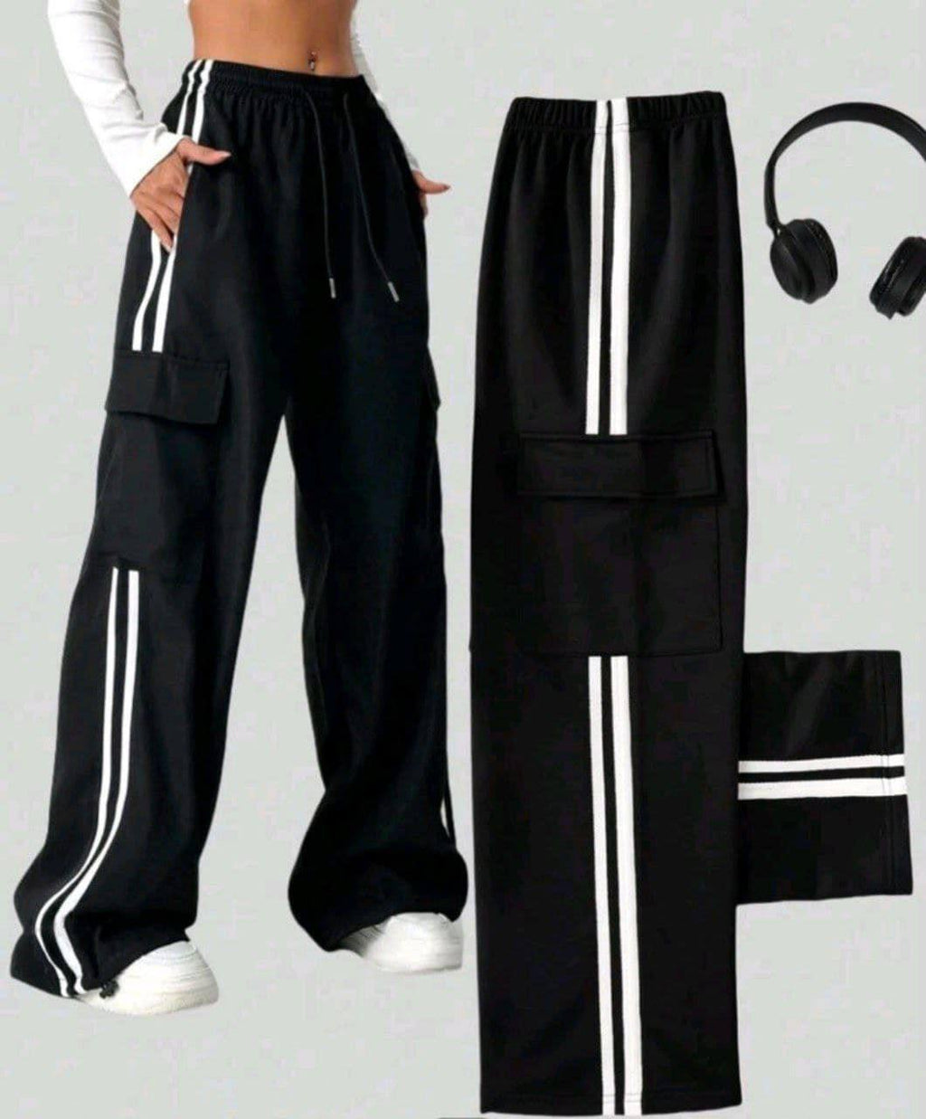 Cargo Wide Leg Pants