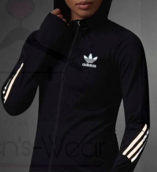 Full-Zip Sports Jacket – Nike & Adidas