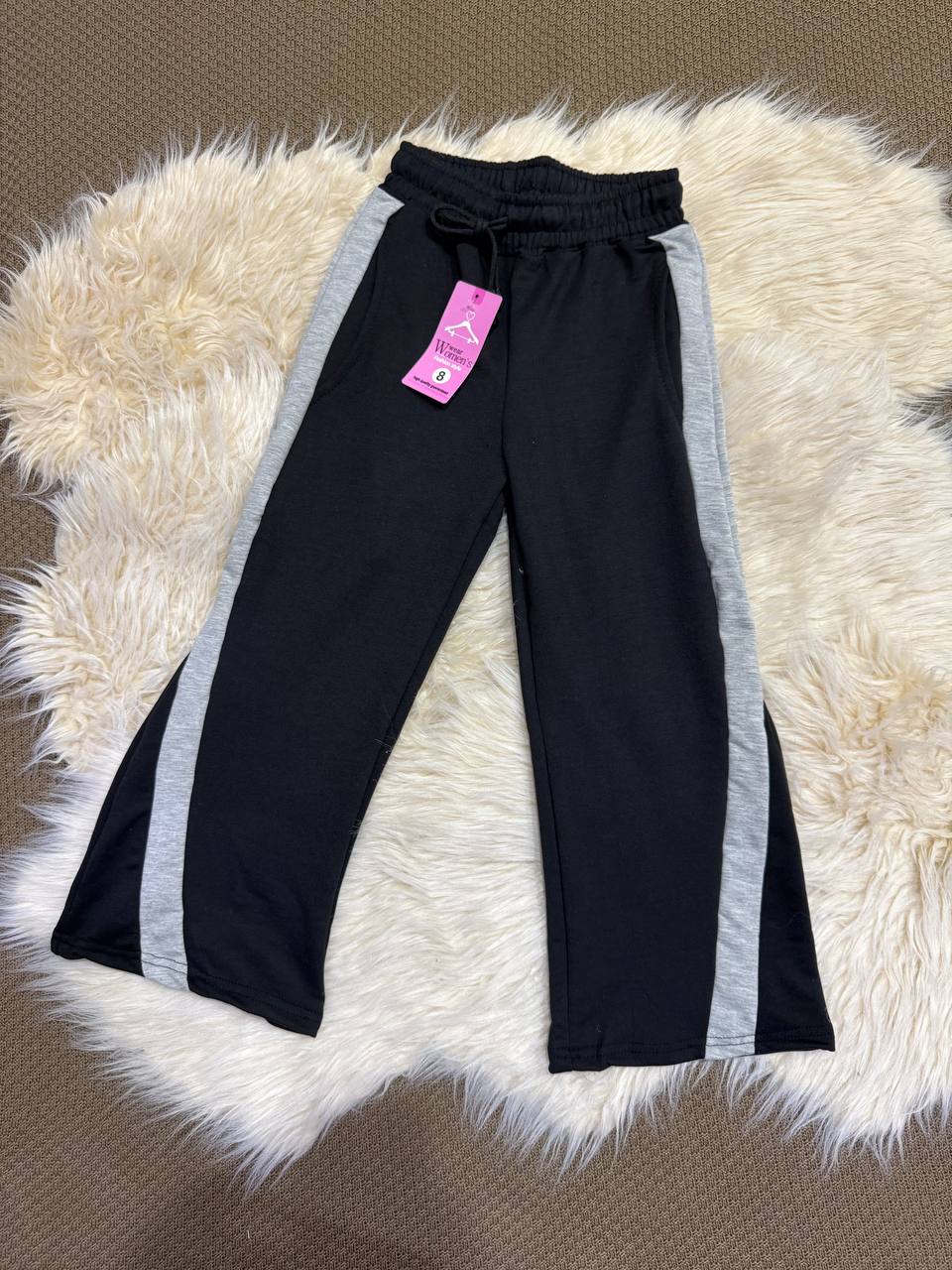 Wide Leg Cotton Pants – Kids