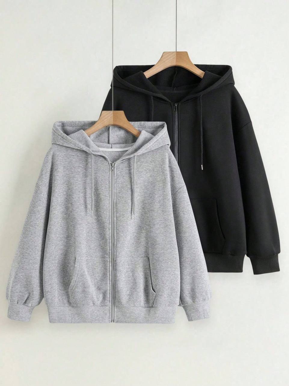 جاكيت شتوي قطن بسوستة - Winter Cotton Hoodie Jacket
