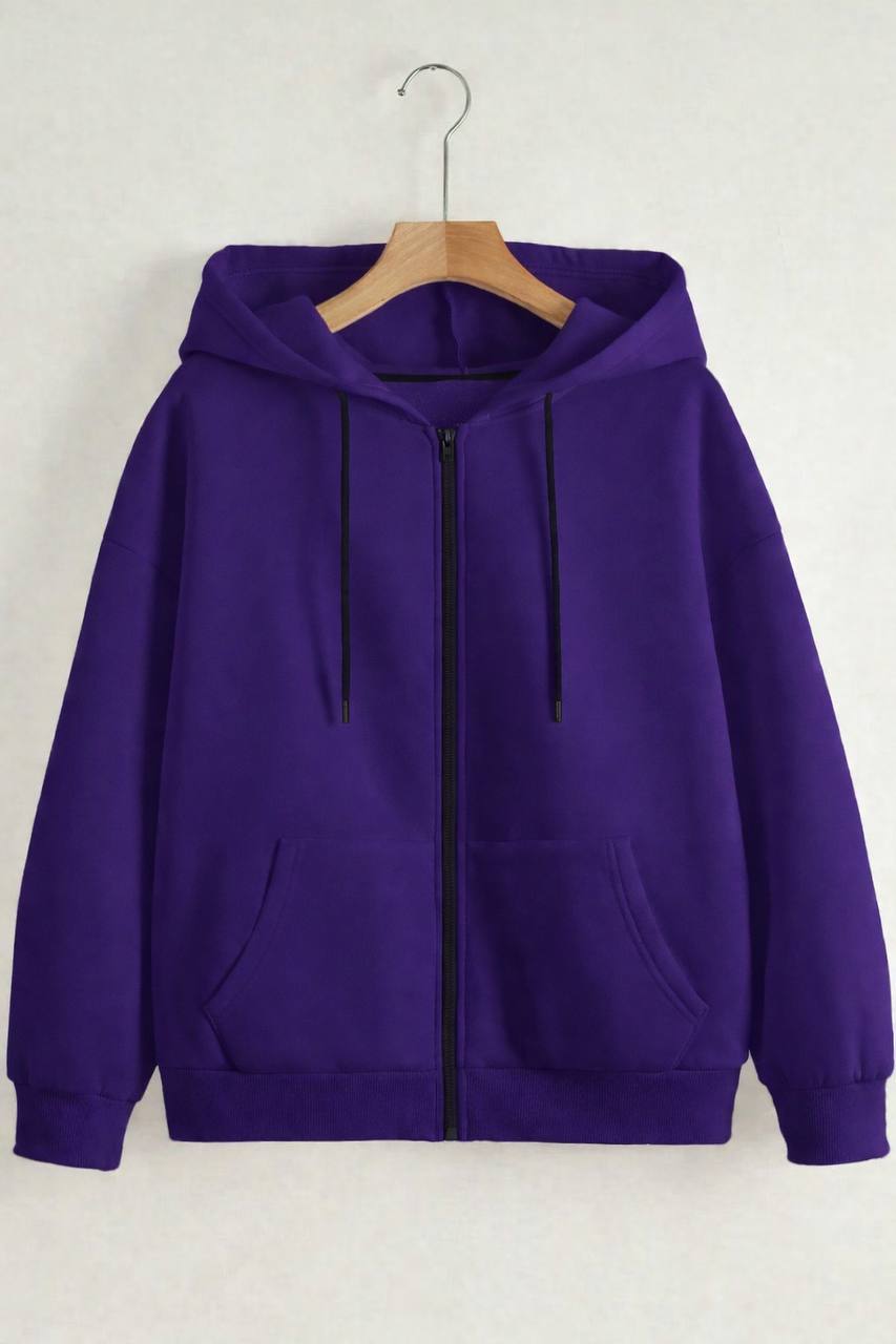 جاكيت شتوي قطن بسوستة - Winter Cotton Hoodie Jacket