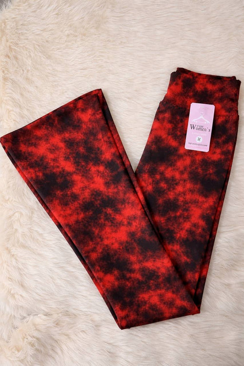 Charleston Red Fire Tie-Dye